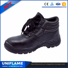 Sapatos de segurança em couro Steel Toe Cap para homens